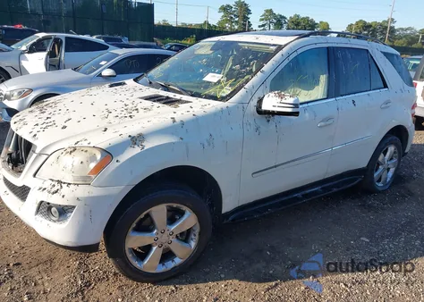 2011 Mercedes-Benz Ml 350 4Matic из США, поврежденный, VIN 4JGBB8GB4BA742497